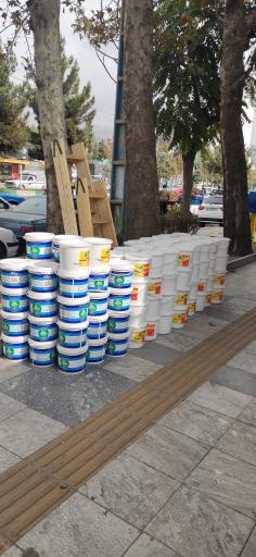 عکس رنگ فروشی متین