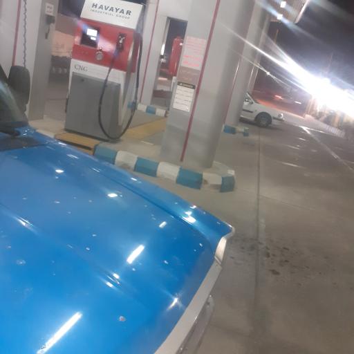 عکس جایگاه اختصاصی سی ان جی سهند