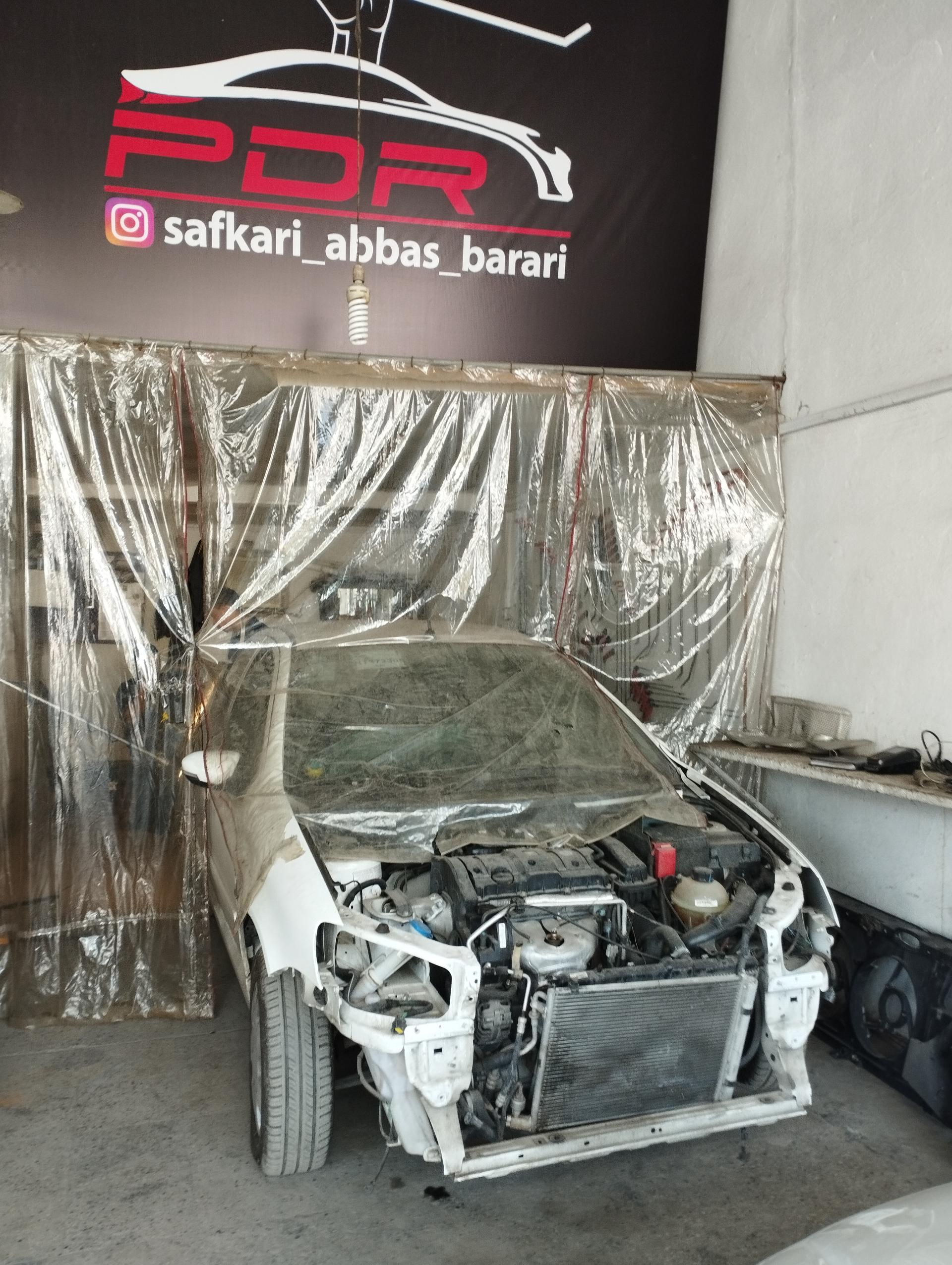 عکس صافکاری خودرو عباس براری (PDR)