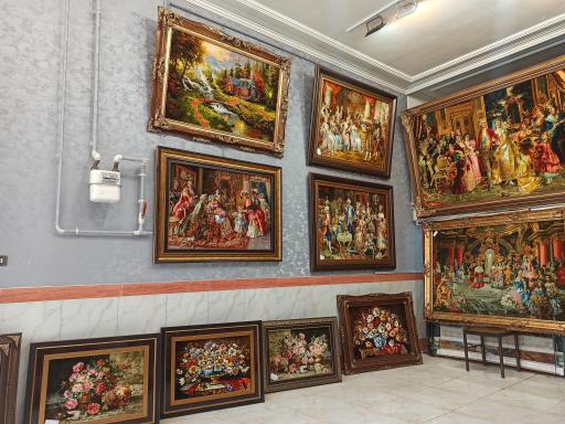 عکس تولیدی تابلو فرش قابل نژاد 