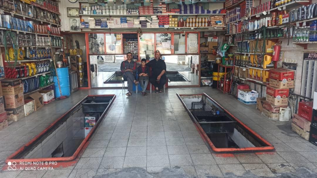 عکس تعویض روغن پارس کیان برادران مزاری 