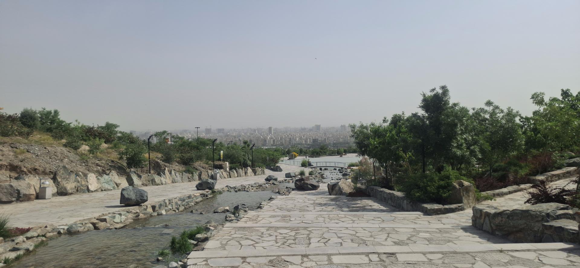 عکس پلکان پارک کوهشار