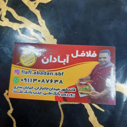 عکس فلافل حسین یباری