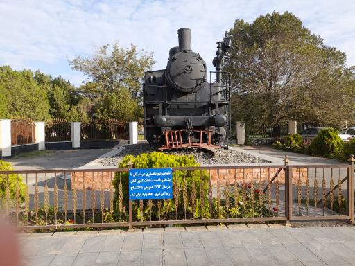 عکس لوکوموتیو ذغال سوز  تبریز