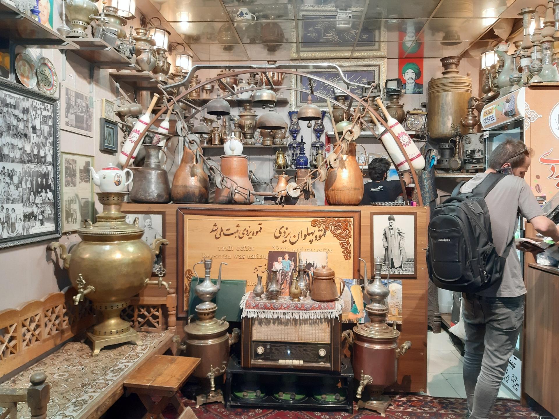 عکس کافه سنتی در استان یزد