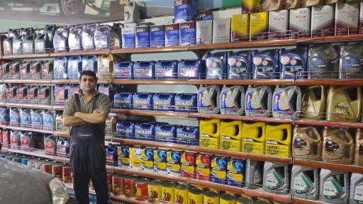 عکس تعویض روغنی آفتاب