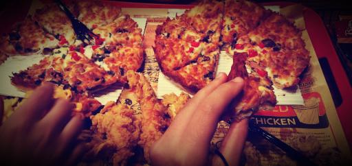 عکس پیتزا رئیس