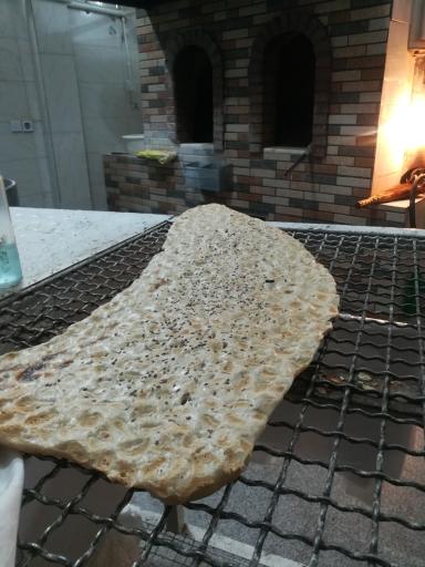 عکس نانوایی سنگک