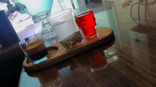 عکس قهوه+صبحانه بلو 