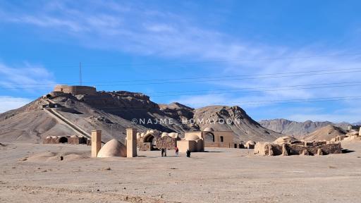 عکس دخمه زرتشتیان