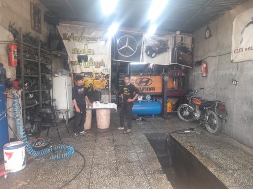 عکس تعمیرگاه هیدرولیک فرمان و برقی حامد