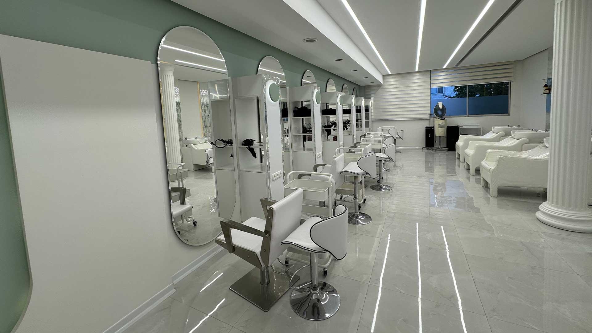 عکس کلینیک صافی مو و ریباندینگ لیلاشمسایی