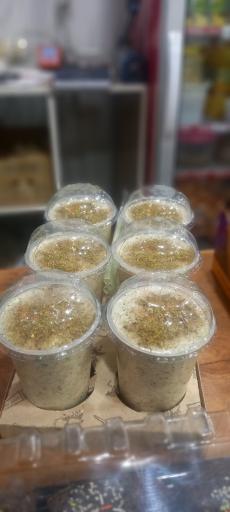 عکس آبمیوه و بستنی زردکوهی