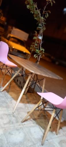 عکس آبمیوه و بستنی زردکوهی