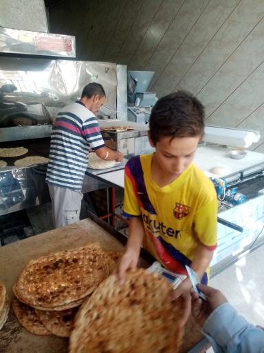 عکس نانوایی تافتون حبیبی