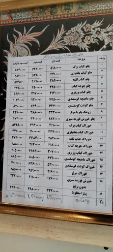 عکس تالار و رستوران نخلستان قم