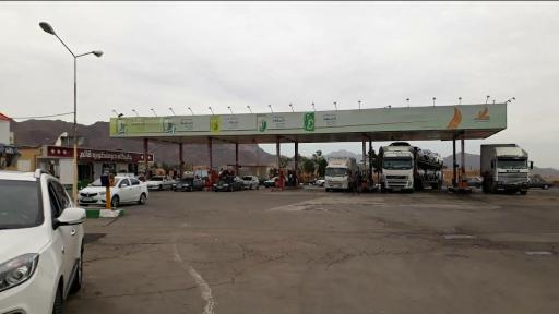 عکس جایگاه بنزین و CNG قائم خزاق