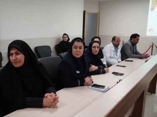 عکس سالن جلسات مرکز آموزشی درمانی و پژوهشی فاطمیه