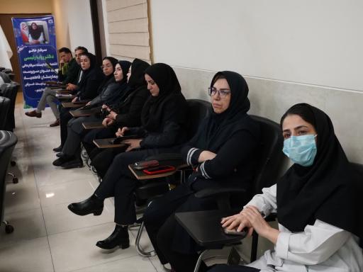 عکس سالن جلسات مرکز آموزشی درمانی و پژوهشی فاطمیه