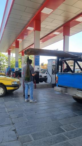 عکس پمپ گاز CNG رز