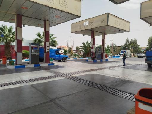 عکس جایگاه بنزین و CNG قائم خزاق