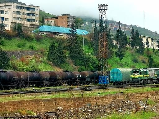 عکس ایستگاه راه آهن پل سفید