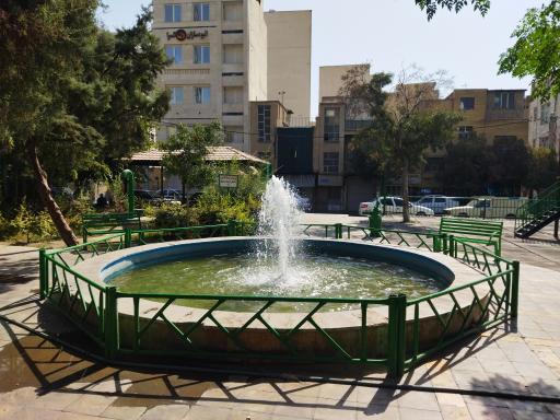 عکس آبنمای بوستان صاحب‌الزمان (عج)