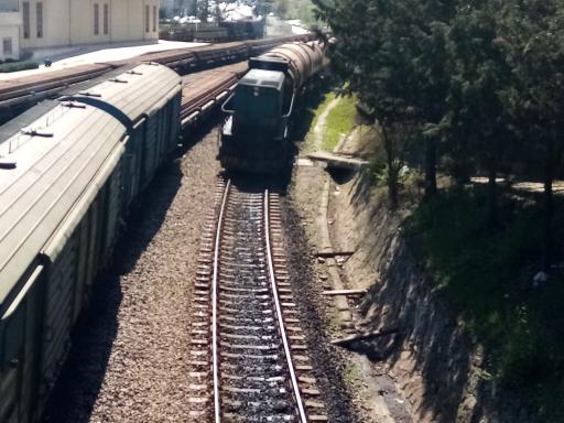 عکس ایستگاه راه آهن پل سفید