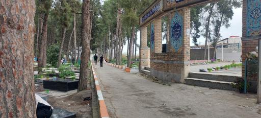 عکس آرامستان شهر سرخنکلاته