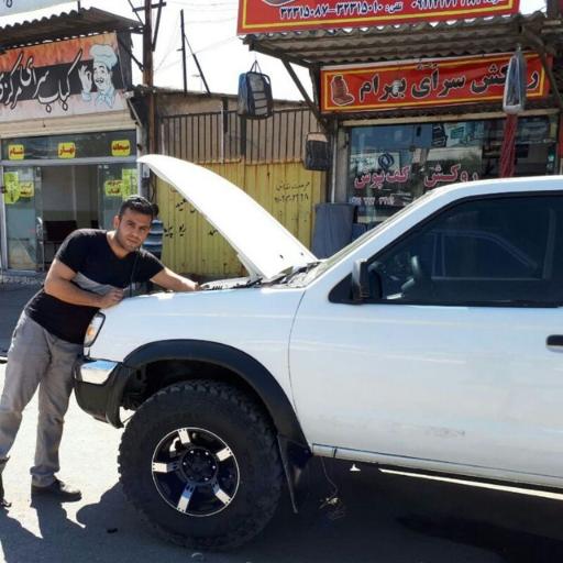 عکس روکش صندلی مرکزی بهرام
