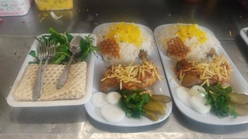 عکس غذاپزی برزگری