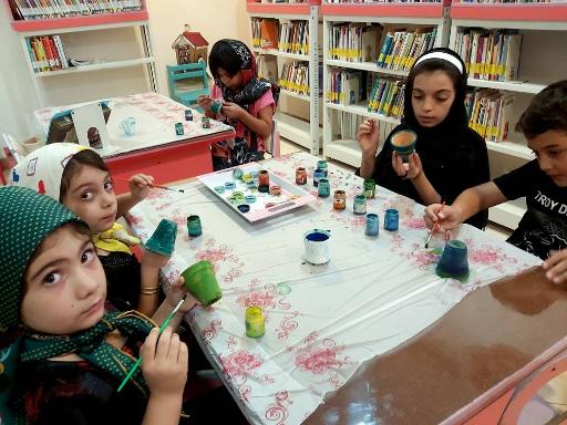 عکس کتابخانه امام رضا