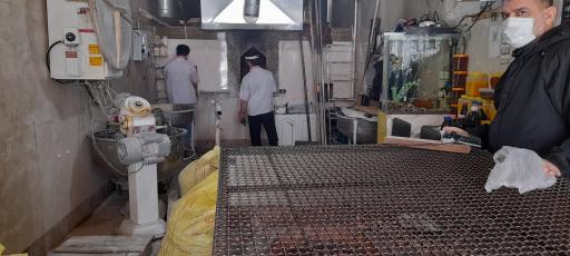 عکس سنگکی سنتی برکت