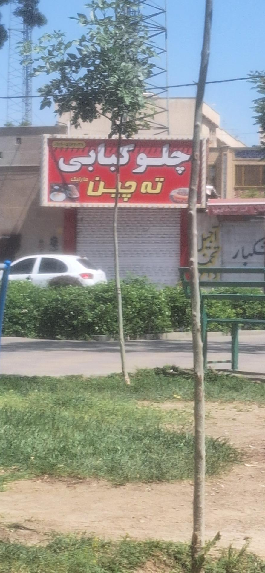 عکس چلو کبابی ته چین
