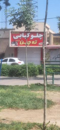 عکس چلو کبابی ته چین