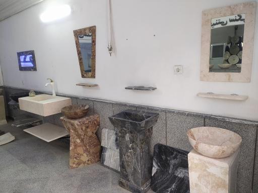 عکس نمایشگاه روشویی سنگی اکسینگو