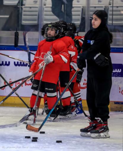 عکس پیست اسکی روی یخ ایران مال