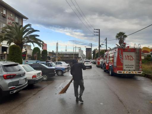 عکس آتش نشانی