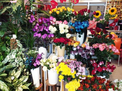 عکس گل فروشی رز طلایی