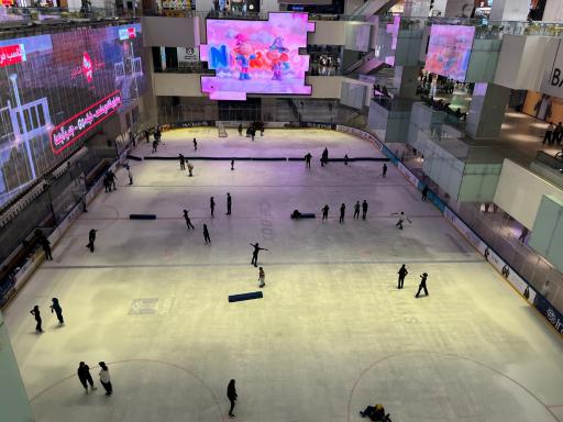 عکس پیست اسکی روی یخ ایران مال