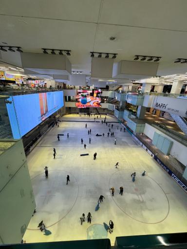 عکس پیست اسکی روی یخ ایران مال