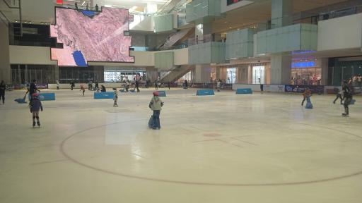 عکس پیست اسکی روی یخ ایران مال