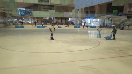 عکس پیست اسکی روی یخ ایران مال