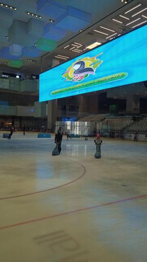 عکس پیست اسکی روی یخ ایران مال