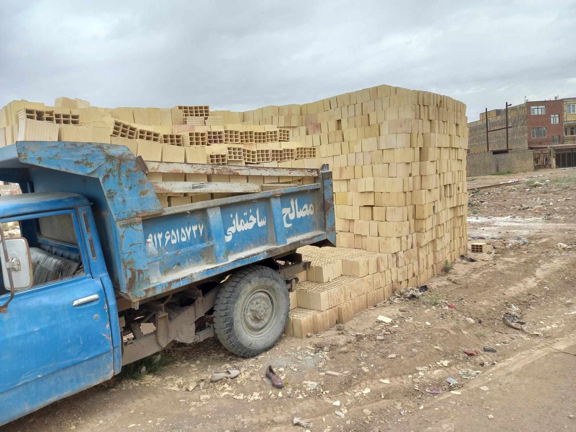 عکس مصالح ساختمانی شهرکریمه