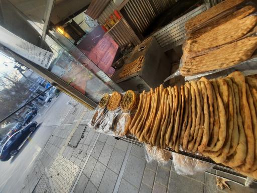 عکس نان بربری