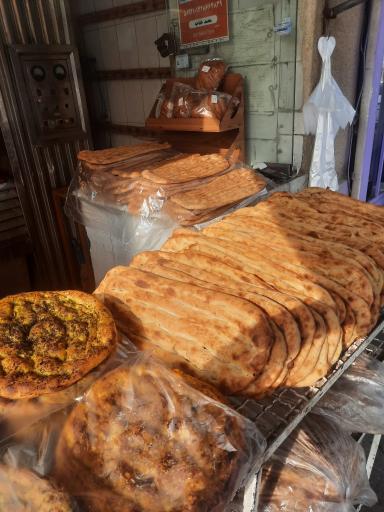 عکس نان بربری