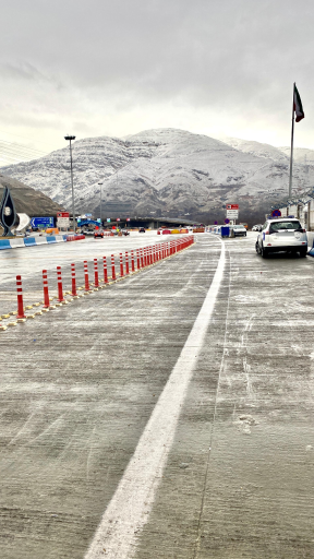 عکس عوارضی منطقه شماره ۱ آزادراه تهران شمال