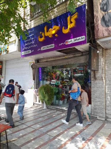 عکس گل جهان