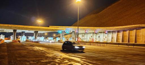 عکس عوارضی منطقه شماره ۱ آزادراه تهران شمال